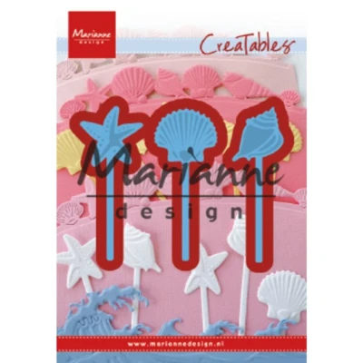 Afbeelding van Marianne Design Creatables Sea Shell Pins (LR0602) (DISCONTINUED)