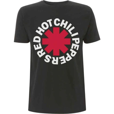 Afbeelding van Red Hot Chili Peppers Classic Asterisk Heren T shirt L Zwart
