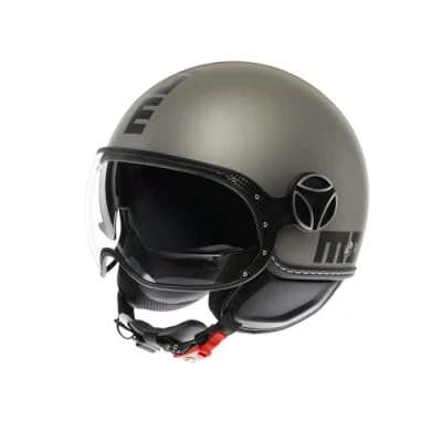 Afbeelding van Momo Design Fgtr Evo Open Helm Zwart XS