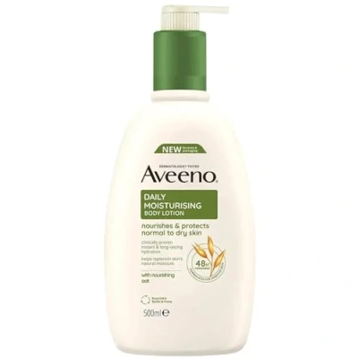 Afbeelding van Aveeno Daily Moisturising Body Lotion 500 ml (Voor normale tot droge huid)