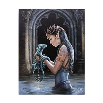 Afbeelding van Something Different Water Dragon Canvas afbeelding Multicolours