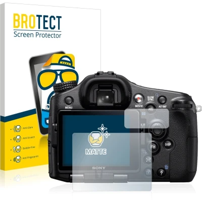 Afbeelding van BROTECT Screenprotector voor Sony Alpha 77 (SLT 77) Folie Beschermfolie matte (2 Stuks)