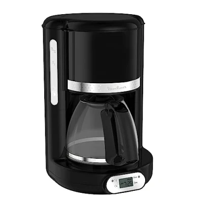 Image de Cafetière programmable Moulinex Soleil Noir 10/15 tasses