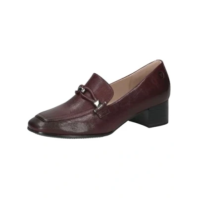 Afbeelding van Caprice Instappers, Dames, Maat: 40, Bordeaux nappa Leer