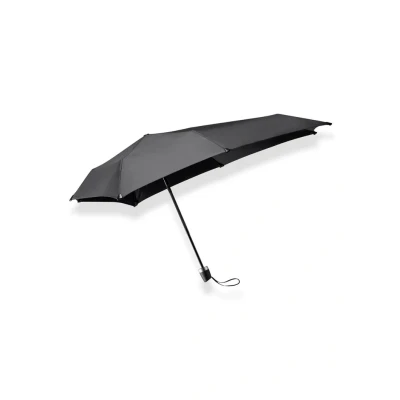 Afbeelding van Senz Mini Aerodynamische Opvouwbare Stormparaplu Zwart