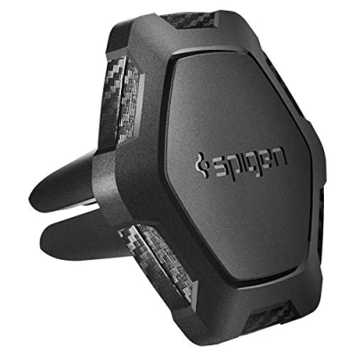 Image de Spigen Kuel QS11 Support pour voiture téléphone portable noir