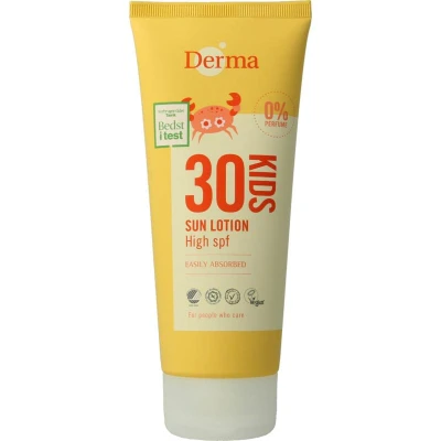 Afbeelding van Derma Kids SPF30 Zonnelotion