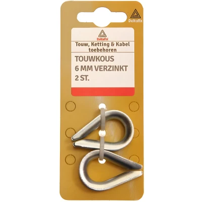 Afbeelding van Touwkous 6mm verz 2st Deltafix