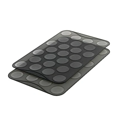 Afbeelding van Mastrad Macarons bakmat, 2x 25 stuks
