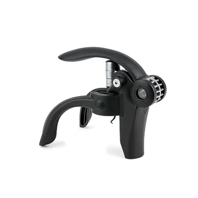 Image de Peugeot Tire bouchon à levier noir avec coupe capsule 14 cm