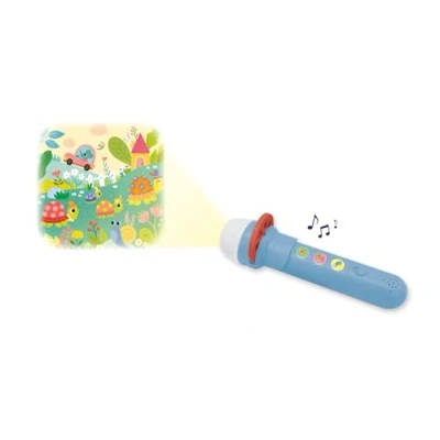 Afbeelding van Janod Creatief spel Prachtige geluidslamp Dieren