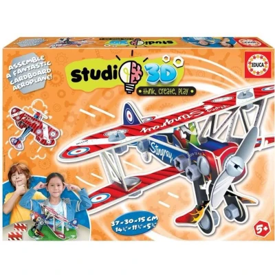 Afbeelding van Modelvliegtuig Educa Studio 3D 56 Onderdelen (37 x 30 15 cm)