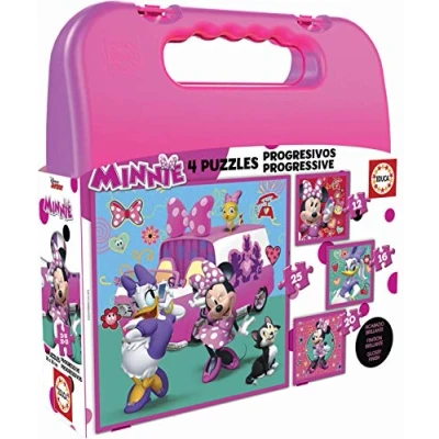 Afbeelding van Puzzel Minnie Educa 17638 (12 16 20 25 pcs)