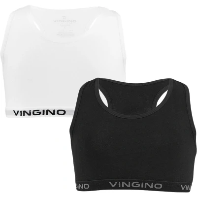 Afbeelding van Vingino Zomer meiden SKGN7220 Pyjama NOO6 GIRLS RACER (2 PACK) Multicolor Black