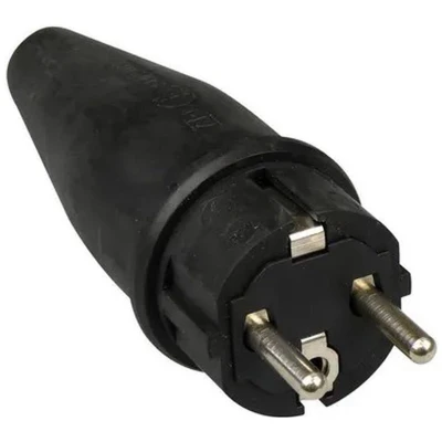 Afbeelding van ABL Sursum contrastekker met randaarde PVC wit