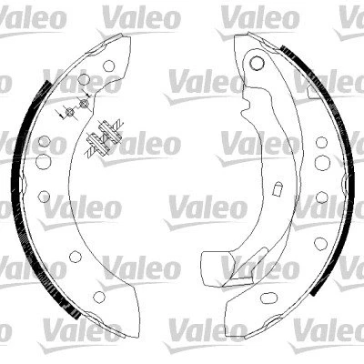 Afbeelding van Valeo Remschoen set 562810