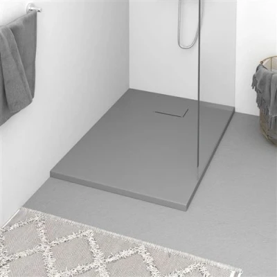 Afbeelding van Douchebak 100x70 cm SMC grijs