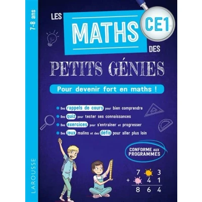 Image de Les MATHS des PETITS GENIES : Tout le CE1