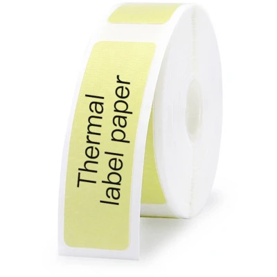 Afbeelding van NIIMBOT etiketten (rol) 40 x 12 mm Geel 160 stuk(s) A2A68301301 Universele