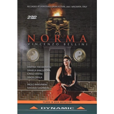 Afbeelding van Dimitra Theodossiou, Carlo Ventre, Daniela Barcellona Bellini: Norma (2 DVD)