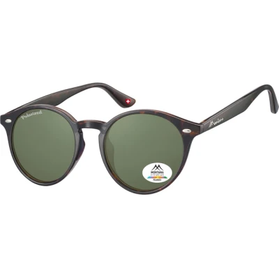 Afbeelding van Zonnebril Montana turtle G15 met groen polarized glas