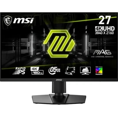 Image de MSI MAG 274UPF E2 Écran LED jeux 27&quot; 3840 x 2160 4K UHD (2160p) @ 160 Hz Fast IPS 400 cd/m² 1000:1 DisplayHDR 0.5 ms 2xHDMI, DisplayPort, USB C