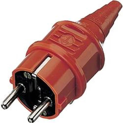 Afbeelding van MENNEKES 10837 Stekker met randaarde Kunststof 230 V Oranje IP44