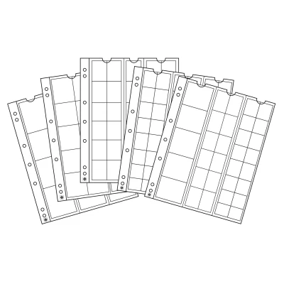 Afbeelding van Leuchtturm, Numis, Bladen (4 rings)