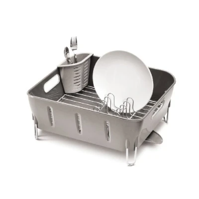Afbeelding van Afwasrek Compact, grijs Simplehuman