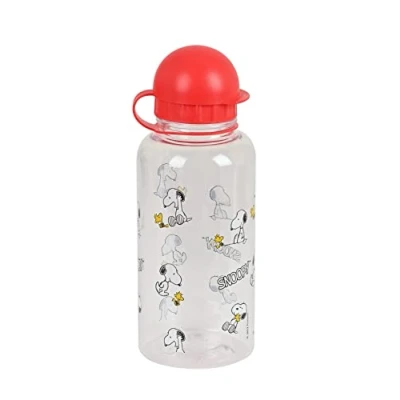 Afbeelding van Waterfles Snoopy Friends forever Munt (500 ml)