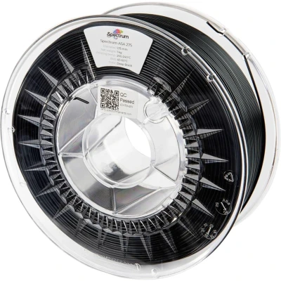 Afbeelding van Filament Spectrum ASA 275 1,75 mm głęboka czerń 1 kg