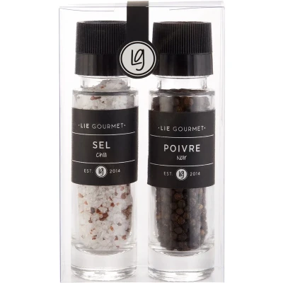 Afbeelding van LIE GOURMET Peper En Zout In Geschenkverpakking Set Van 2