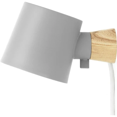 Afbeelding van Normann Copenhagen Rise Wandlamp 10 Cm X Ø10 Grijs