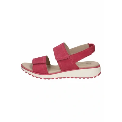 Afbeelding van Caprice Outdoorsandalen, Dames, Maat: 40, Pink suede Leer