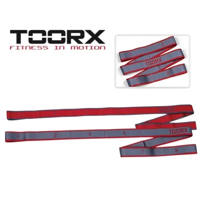 Afbeelding van Toorx Fitness Stretch Band Weerstandsband Zwart Textiel