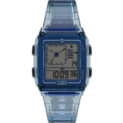 Afbeelding van Timex Lca TW2W45100 Horloge Kunststof Blauw Ø 35 mm