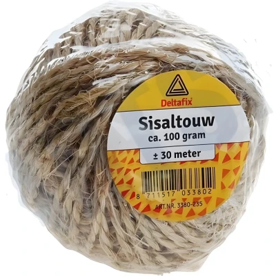 Afbeelding van Deltafix sisaltouw natuur ca. 100 gr. +/ 30m