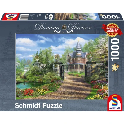 Afbeelding van Schmidt Puzzle Legpuzzel Idyllisch Landgoed Karton 1000 Stukjes