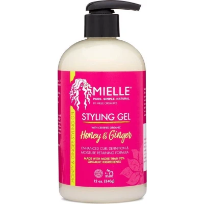 Afbeelding van Mielle Organics Honey &amp; Ginger Styling Gel 384ml
