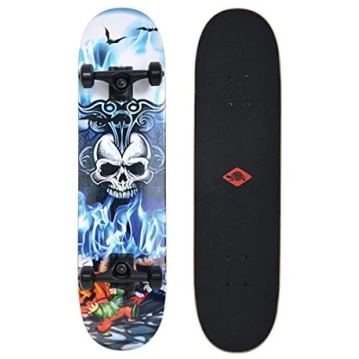 Afbeelding van Schildkröt Funsports Skateboard Grinder31 Inferno Blauw 79 Cm