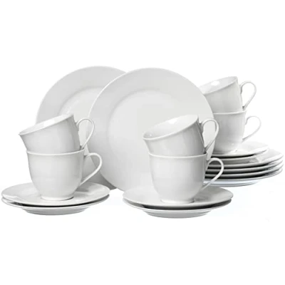 Image de ritzenhoff &amp; breker 079456 bianco coffret service à café 18 pièces