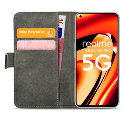 Afbeelding van Mobilize PU leer Book Case Zwart Oppo A77 5G