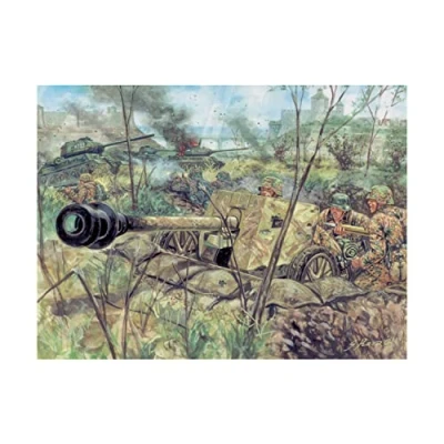 Image de PAK 40 AT Gun with servants