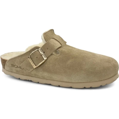 Afbeelding van Rohde Pantoffels, Dames, Maat: 38, Silk Veloursleer