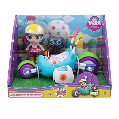Afbeelding van Grandi Giochi Vera&#039;s racewagen, met twee minifiguren inbegrepen Vera en Bartleby, TRK01011