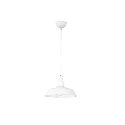 Afbeelding van REALITY WILL Hanglamp Wit excl. 1x E27 4W