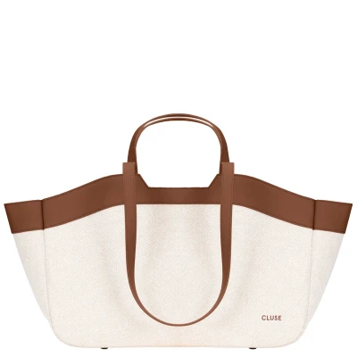 Afbeelding van Cluse Shoppers Tote Bag beige