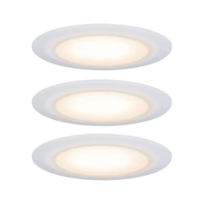Afbeelding van Paulmann Suon Premium inbouwspot set van 3 WarmDim 2000 2700K IP44 spatwaterdicht