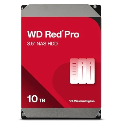 Image de WD Red Pro WD103KFBX Disque dur Enterprise 10 To interne 3.5&quot; SATA 6Gb/s 7200 tours/min mémoire tampon : 512 Mo