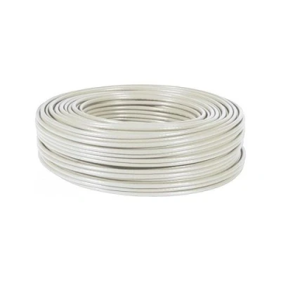 Afbeelding van Exertis Connect F/UTP CAT.5e Gestrande Draadkabel Koper Grijs 100m Haspel (F/UTP, CAT5e, 100 m), Netwerkkabel